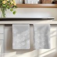 thumbnail image 7 of Grey Dandelion Kitchen Towels Set of 1, Spring Modern Minimalist Country Flower Absorbent Dish Towels for Kitchen, Microfiber Hand Towel, Quick Drying Tea Towel for Cleaning Decorative Dishcloths, 7 of 7