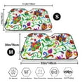 thumbnail image 3 of Kdxio Paisley Print Windshield Sun Shade,UV Rays and Sun Heat Protection,Sunshade for Car Windshield,Car Shade Front Windshield - Small, 3 of 6