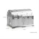 thumbnail image 2 of Caja Oculta de Pirata de Caza Rociada en Plata, Juego de Casa de Plástico para Niños, Regalos de Decoración de Fiesta Retro, 2 of 6
