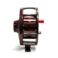 thumbnail image 6 of 5/6 Weight Fly Fishing Reel, CNC Machined Aluminum Large Arbor Reel, Red, 6 of 6