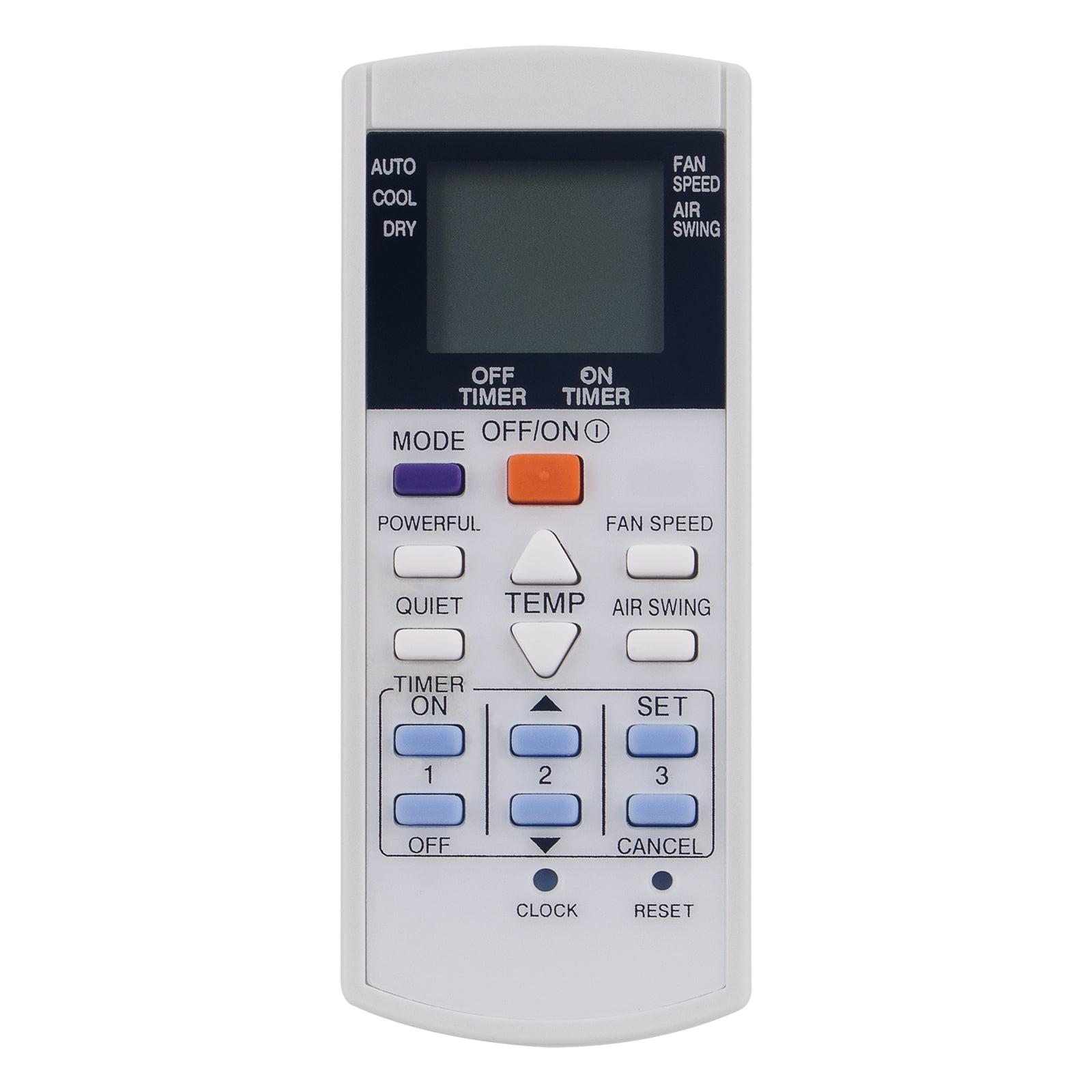 Adecuado para aire acondicionado Toshiba, Control remoto inglés
