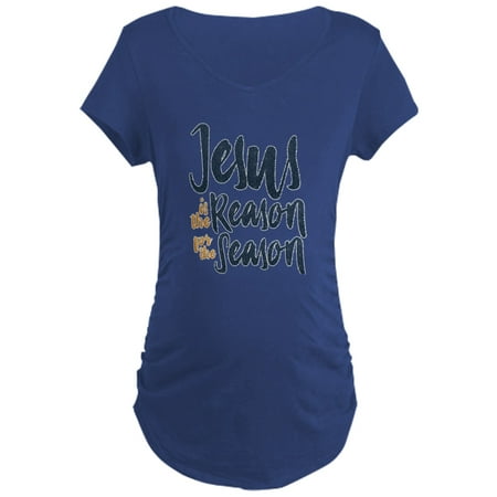 

CafePress - Jesus Is The Reason Maternity T-Shirt - Maternity Dark T-Shirt