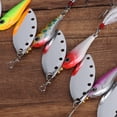 thumbnail image 4 of Aparejo De Cebo De Pesca, 96 G 8,5 Cm Atractivo Señuelo De Pesca Artificial, Para Amantes De La Pesca Niños Adultos Atraer Peces Diversión Al Aire Libre Mar / Agua Dulce YLSHRF Caja de 5 uds embalada, 4 of 8