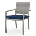 thumbnail image 2 of RST Brands Portofino Casual 7pc Aluminum Outdoor Dining Set - Laguna Blue, 2 of 5