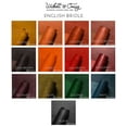 thumbnail image 3 of Leather Coasters, Wickett & Craig English Bridle, Circle, Carrot (4pc set), 3 of 4