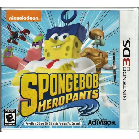 Spongebob Heropants 3DS (Brand New Factory Sealed US Version) Nintendo 3DS, nint-0047875770515
