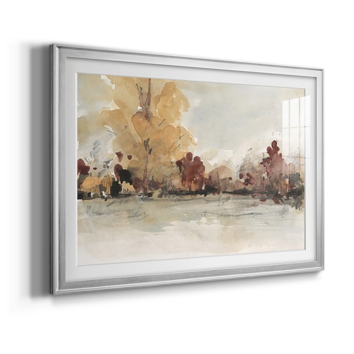 The Autumn View I Premium Framed Print - Ready to Hang