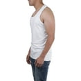 thumbnail image 3 of ToBeInStyle Men's Scoop Neck Heavy Fabric Tank Top, 3 of 3