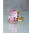 thumbnail image 2 of Natural Pink Sapphire 925 Sterling Silver Ring,Engagemant Ring, Birthstone Rings for Women, Gift For Her, 2 of 2