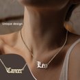 thumbnail image 3 of English Carta Doce CONSTELACIONES DEL SIGNO DE ZODIA Tema Collar de amistad Collar Ins Pendiente para Amigos Festival Regalos de cumpleaños Gold Gold Inevent AP009331-12, 3 of 6