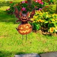 thumbnail image 2 of 2D Flat Halloween Garden Stakes, Small Witch and Pumpkin Man Yard Decor, Outdoor Lawn Decoration for Halloween Festival - D, 2 of 4