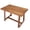 Walnut & 4~6 Seat & Specialty Waterproof Coatings, variant on Ktaxon Pine Wood Dining Table for 4, 47.3" Rectangle 4-Person Indoor Farmhouse Kitchen Table Solid Wood Dinner Breakfast Table for Small Space, Apartment Friendly, Black