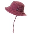 thumbnail image 7 of CC Frayed Washed Denim Bucket Hat, 7 of 7