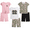 Pink Camo Boss, variant on Girls Active Shorts Set Kids Fashion T-Shirts & Athletic Bike Shorts for Girls 6 Piece