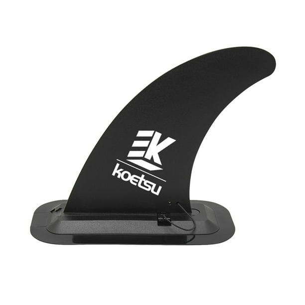CHAMAIR Accessory Stablizer Black Surf Fin for Long Board Surfboard