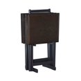 thumbnail image 3 of Linon Morris Ensemble de Table Pliante en Bois Cinq Pièces avec Support Marron, 3 of 18