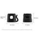 thumbnail image 2 of Clips para sujetar cables Wdftyju organizador de cables adhesivo ajustable negro 3 uds, 2 of 4