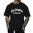 thumbnail image 3 of Los Angeles California Graphic Tees for Men Summer Casual Short Sleeve Crewneck Tshirts Streetwear, 3 of 5