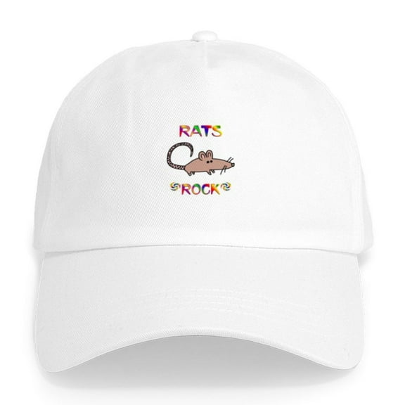 CafePress - Rat Cap - Adjustable 100% Brushed Unisex Casual Cotton Baseball Cap, Beige, 1