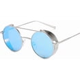 thumbnail image 1 of Punk Men and Women Retro Metal Shading Sunglasses (Color : D, Size : Medium), 1 of 4