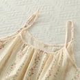 thumbnail image 5 of Womens Pajama Sets Womens Cotton Pajama Set Printed Set Spaghetti Strap Top and Shorts Loungewear, 5 of 5