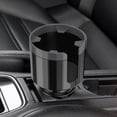 thumbnail image 3 of Kuymtek Soporte para Botellas Base Ajustable Consola Central Soporte para Tazas (negro Mate), 3 of 9