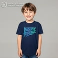 thumbnail image 2 of Boys' Husky Fortnite Victory Royale Gradient Logo  Graphic Tee Navy Blue Small, 2 of 8