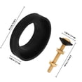thumbnail image 2 of Toilet Tank Gasket Replacement Kit with Durable Rubber Washers and Brass Screws, 2 of 5