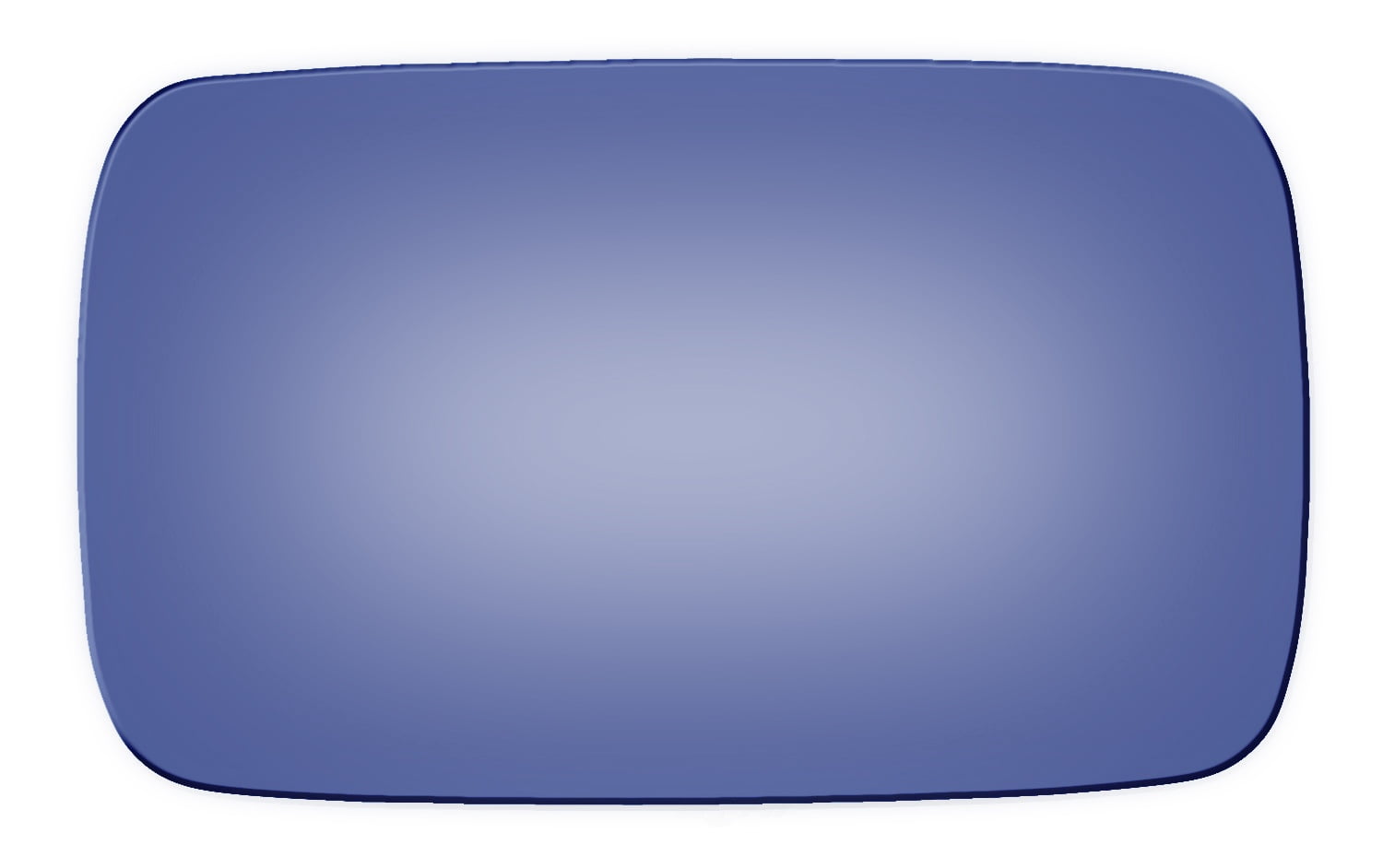 Burco Side View Mirror Replacement Glass - Blue Glass - 7133
