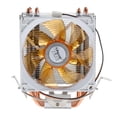 thumbnail image 2 of Enfriador de CPU 9cm Ventilador de refrigeración Disipador de calor 4 2500RPM Hidráulico para LAG Yotijar Enfriador de aluminio de la CPU, 2 of 9