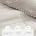thumbnail image 5 of All Season Reversible Comforter Set Breathable Cool in Natural & Latte Cal King/King Size Bedding by Comfort Canopy, 5 of 19