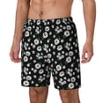 thumbnail image 2 of Balery Daisies Flowers Mens Swim Trunks Swim Shorts for Men Quick Dry Inseam Beach Shorts with Compression Liner Pocket-, 2 of 9