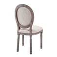 thumbnail image 4 of Modway Arise 19.5" Fabric & Wood Dining Side Chair in Beige (Set of 2), 4 of 5