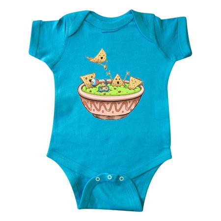 

Inktastic Nachos Partying in Guacamole Gift Baby Boy or Baby Girl Bodysuit