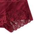 thumbnail image 4 of Xdegoge Floral Lace Boyshorts for Women High Waisted Tummy Control Panties Seamless Body Shaper Underwear Elegant Breathable Soft Stretch Briefs for Everyday Wear, 4 of 5