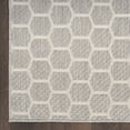 thumbnail image 5 of Nourison Twist Reversible 2'2" x 8' Grey Modern Rug, 5 of 8