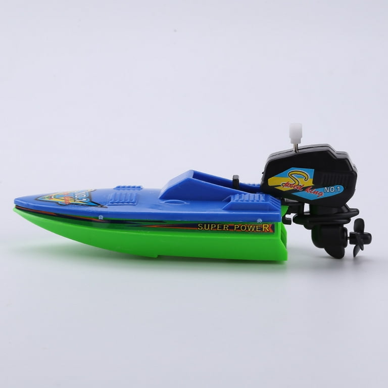 Everpert Speed Boat Ship Wind up Clockwork Float Children Water