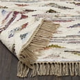 thumbnail image 5 of HomeRoots 486959 8 x 10 ft. Geometric Resistant Rectangle Area Rug, White & Southwest Palette, 5 of 5