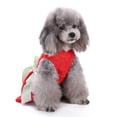 thumbnail image 4 of 1 Pieza Decoración Del Perro Floral Ropa Bownot Princesa Pequeña / Grande 3 - S, 4 of 9