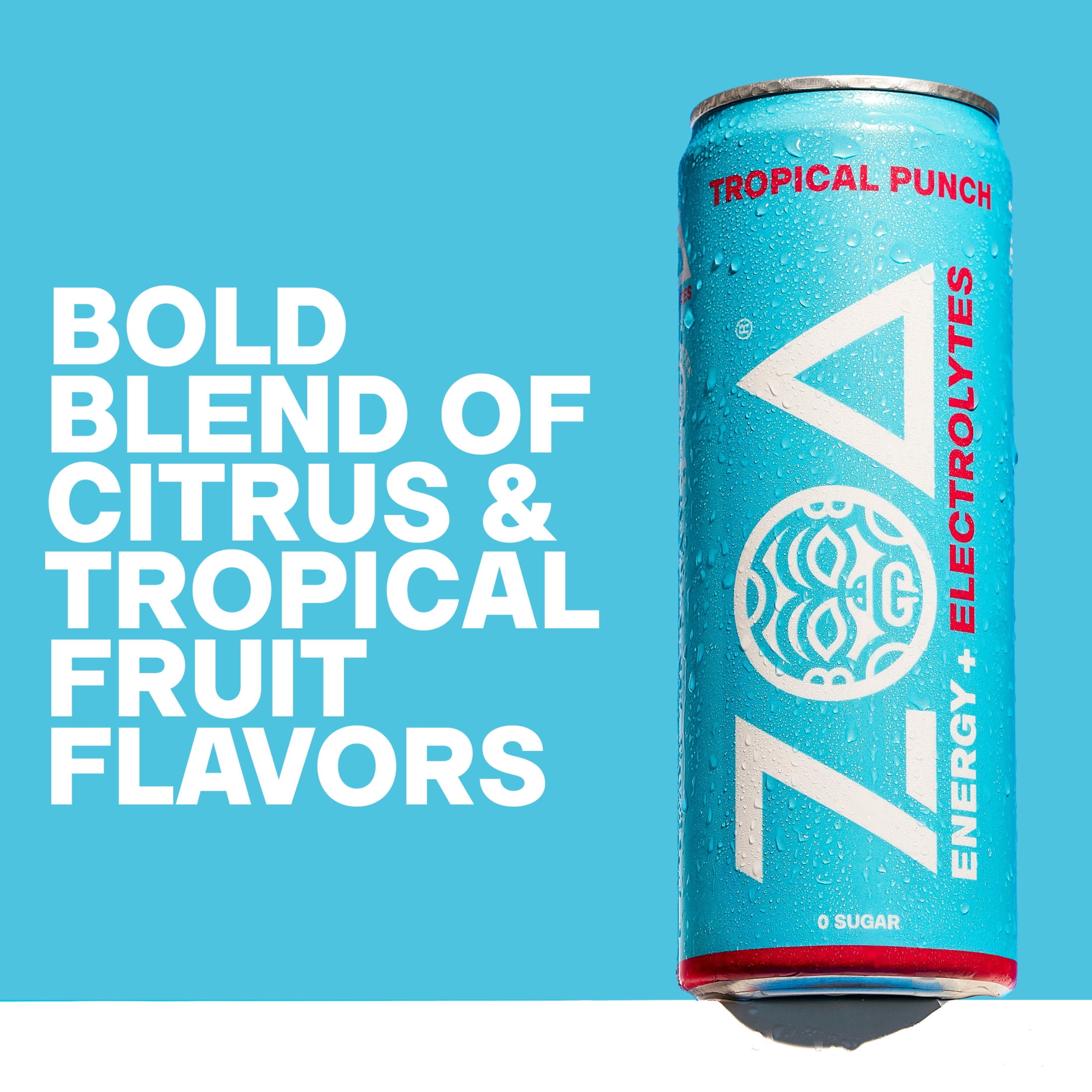 Zoa Healthy Low Calorie Diet Tropical Punch, Zero Sugar Soft Drink