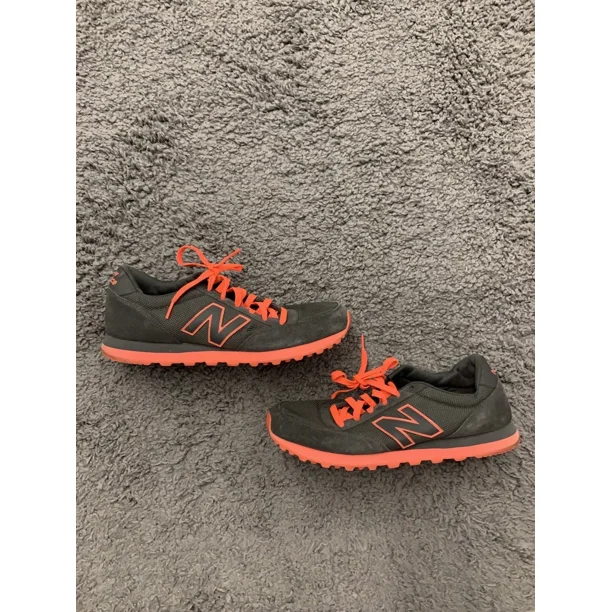 New Balance 500 Sneakers Mens 12 Red Orange And Black Low Top Running Shoes