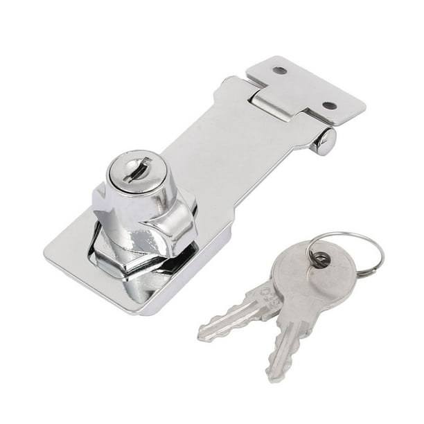 Case Drawer Metal Keyed Hasp Lock Latch 79mm Length Walmart
