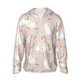 thumbnail image 1 of Vsdgher Sweat à Capuche Imprimé Lapin pour Hommes et Femmes, Protection Solaire à Manches Longues pour la Pêche et la Course - Moyen, 1 of 7