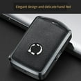 thumbnail image 4 of pitrice Car 3-button Key Leather Case Replacing Spare Parts Detachable Vehicle Keys Cover Protector Automotive Upgrade Modification Accessories Grey Case, 4 of 9