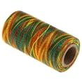 thumbnail image 2 of kurtrusly 1/2/3/5 150D 1mm Rainbow Color Flat Waxed Thread Sewing Stitching Leather Craft Style A 1 Pc, 2 of 6