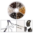 thumbnail image 4 of FOLOYORI 1Jgo Terminales Para Cordones De Joyería En Hierro Con Para Pulseras Y Collares, 4 of 8