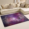 thumbnail image 2 of SKYSONIC Lightweight Carpet Mats Area Soft Rugs Floor Mat Doormat Decoration for Rooms Entrance 31 x 20 inches Galaxy Sky, 2 of 6