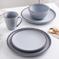 thumbnail image 3 of Stone Lain Tina 32-Piece Dinnerware Set Stoneware, Blue and Grey, 3 of 6