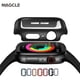 thumbnail image 2 of Vidrio templado de cubierta completa 360 para Apple Watch 45mm 44mm 42mm 40mm Series7 6 SE 5 Protector de pantalla de marco de borde curvo para iWatch Tan Jianjun unisex, 2 of 2