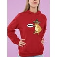 thumbnail image 2 of Memxa Hoodie Women -Smartprints Designs, Female XX-Large, 2 of 4
